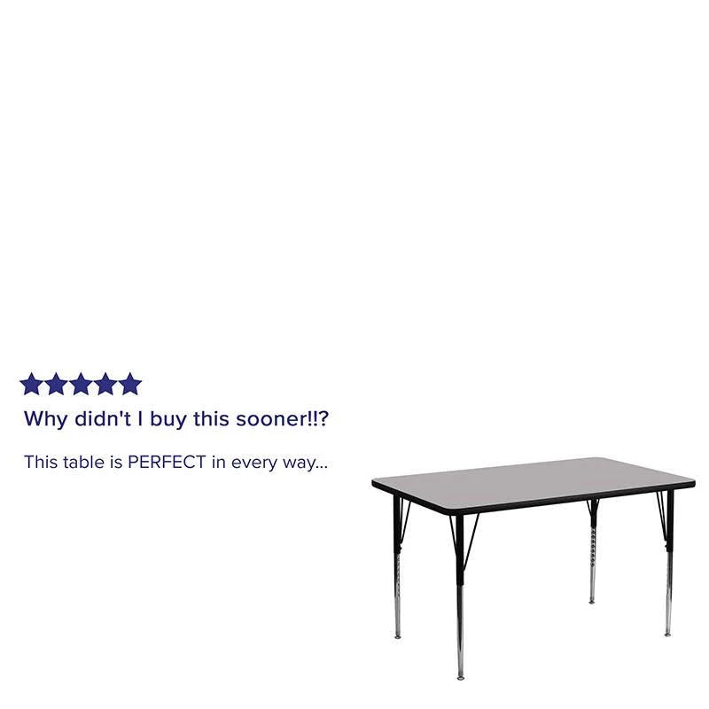 Red Thermal Laminate Activity Table W367340