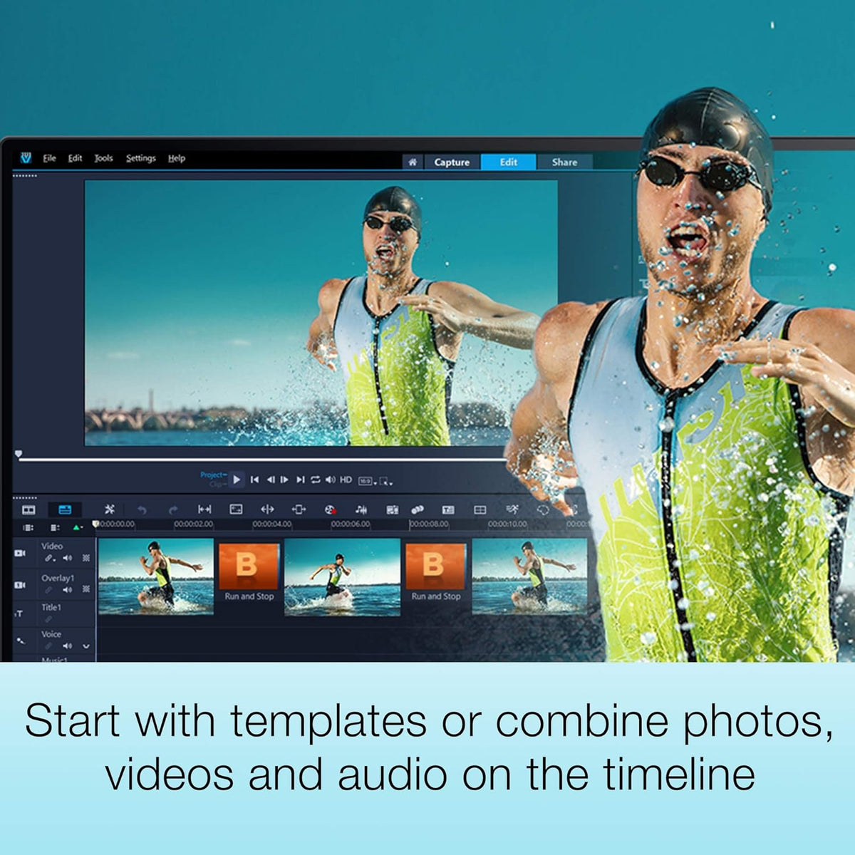 Photo-Editing and Movie-Making Software U9104