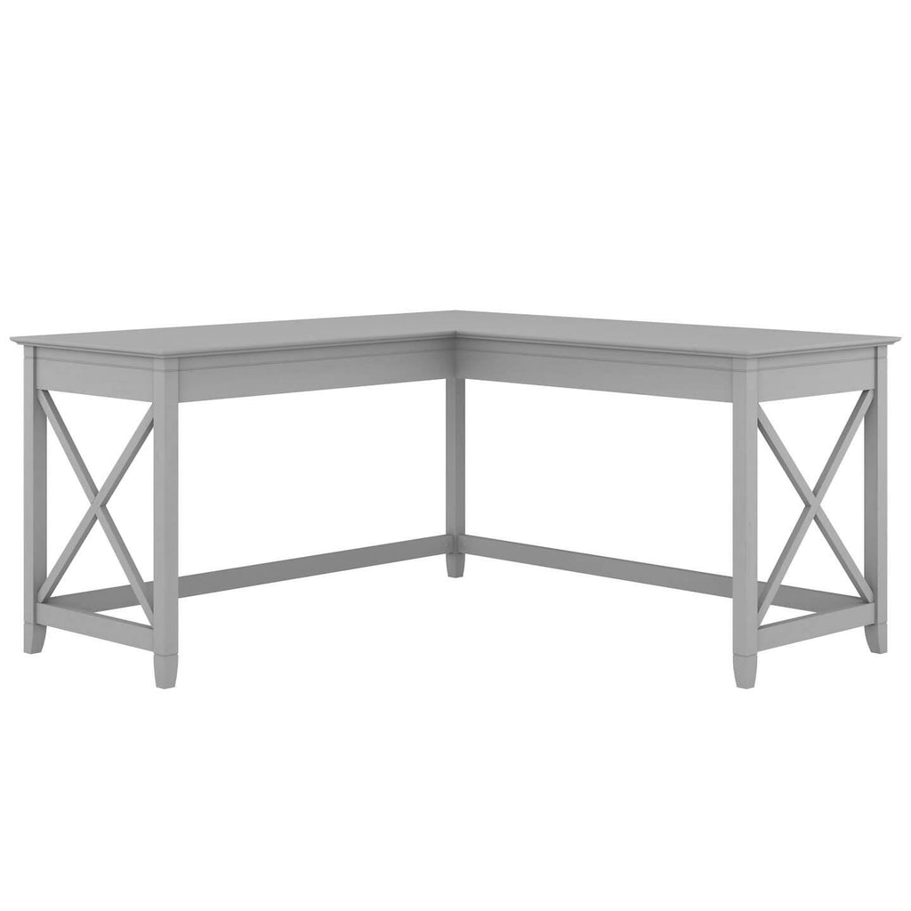 60W L Shaped Desk, Cape Cod Gray Q44738
