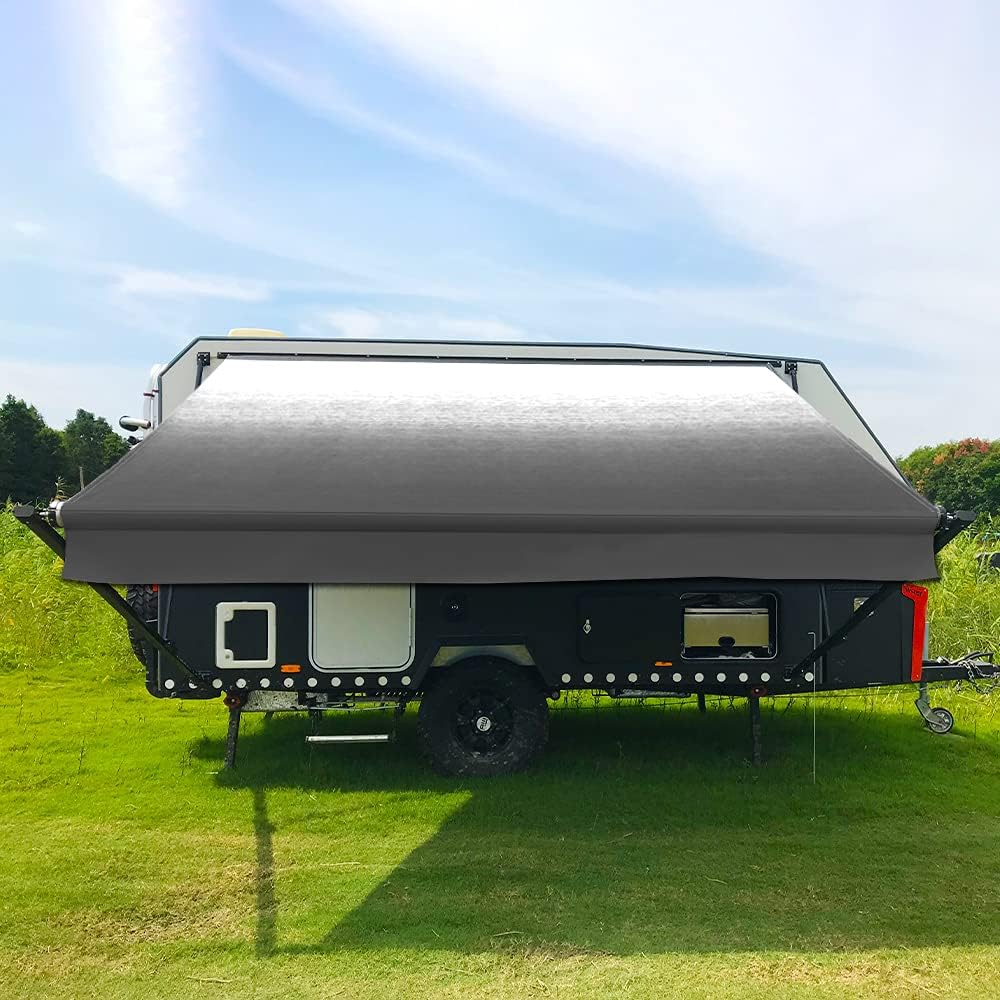 16 Feet Black Vinyl RV Awning Replacement T897565