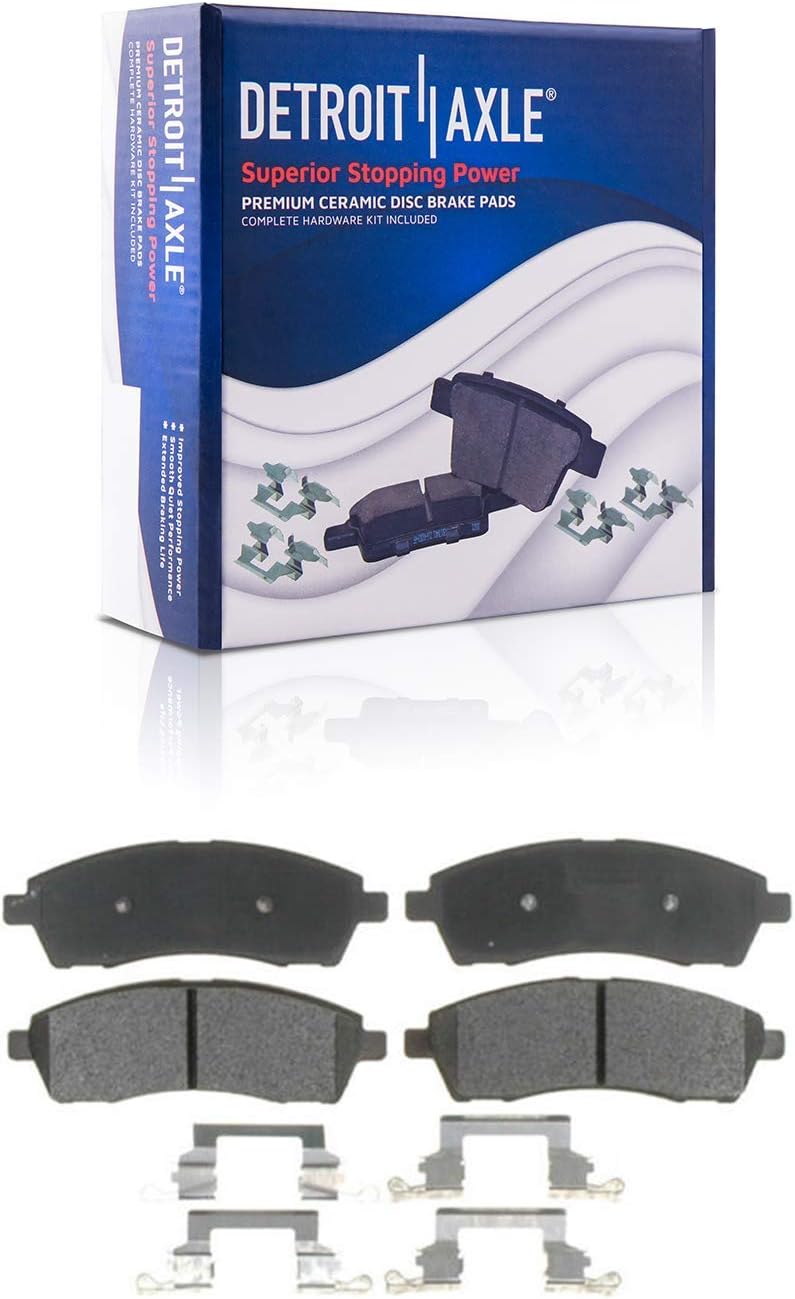 Rear Disc Rotors and Brake Pads 4pc Set H99766
