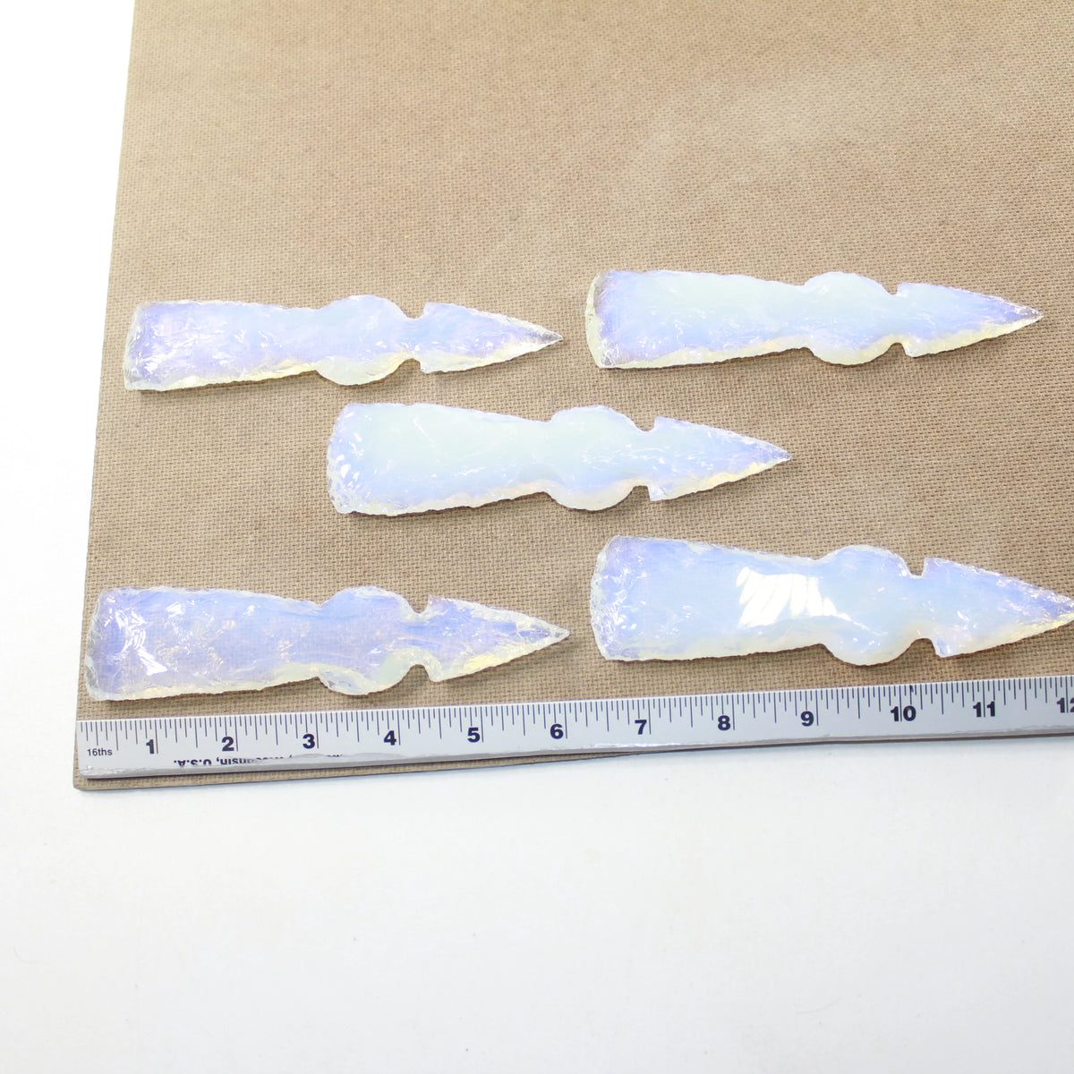Opalite Ornamental Tomahawk Heads Z78833