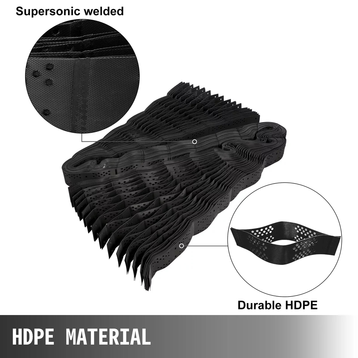 9x17 ft 4 Inch Thick HDPE Ground Grid I43172