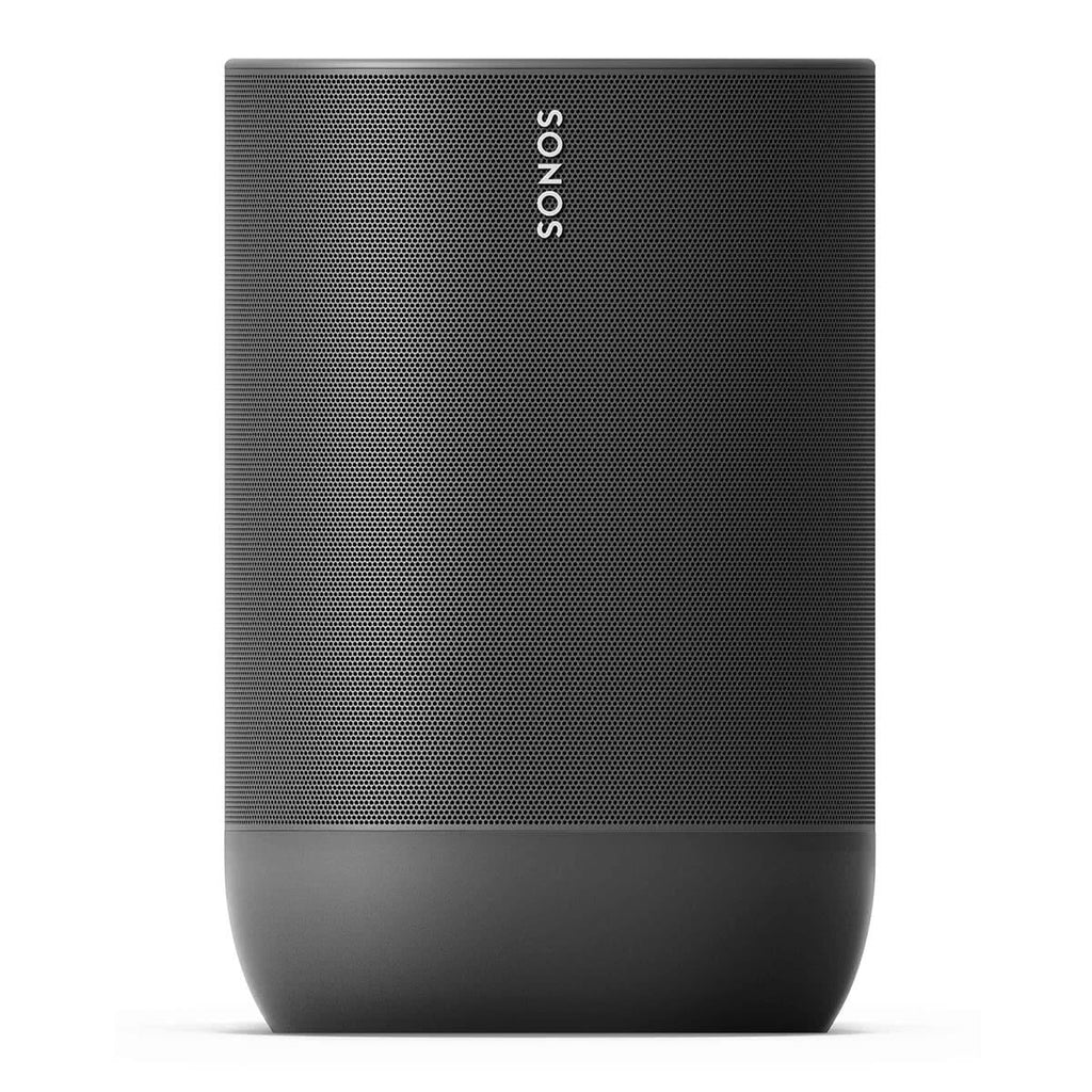 Black Portable Smart Battery-Powered Speaker with Bluetooth and Wi-Fi A720