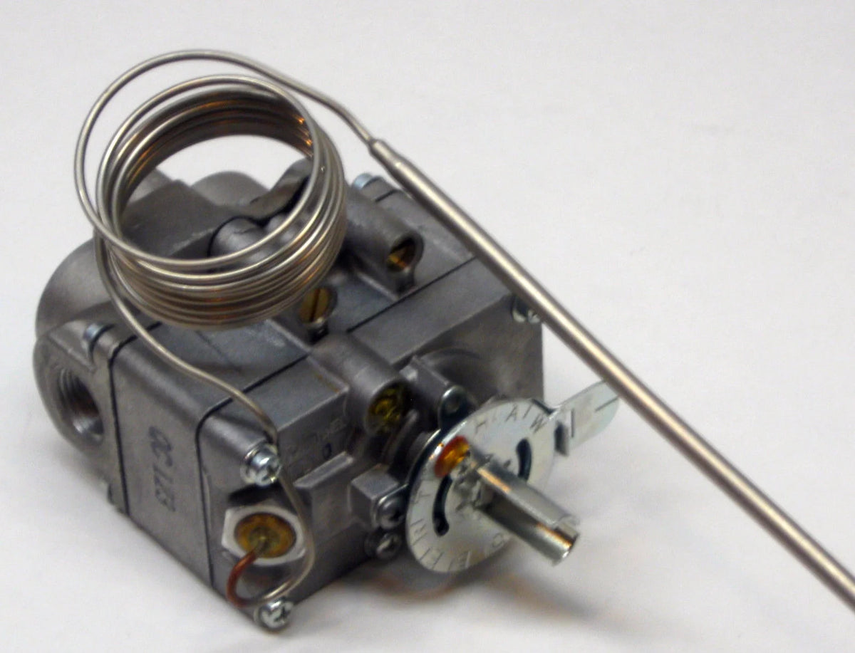 Gas Thermostat, 3/8 in Pipe, 150 to 550 F D883737
