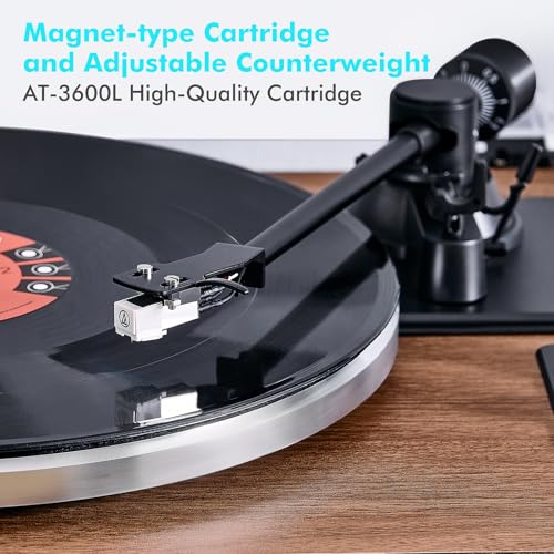 Belt Drive 2-Speed Turntable with Bluetooth P75215