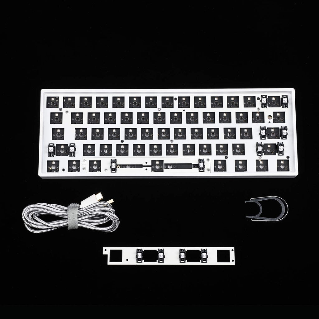 RGB Hot Swap ANSI Mechanical Keyboard DIY Kit W7173