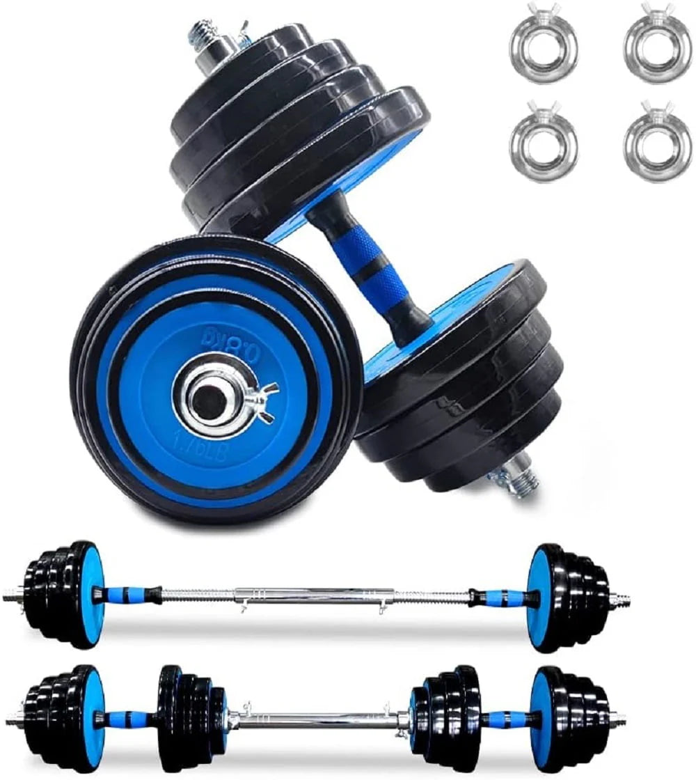 Adjustable 44lbs Dumbbells Barbell Set G800