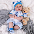 22 inch Lifelike Baby Doll with Feeding Accessories Doll Set L5292