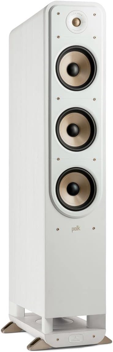 White Floorstanding Speaker, Pair B704773