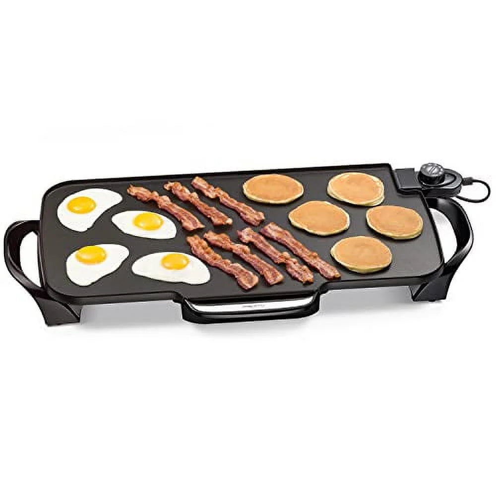 22-inch Electric Griddle Black I83864