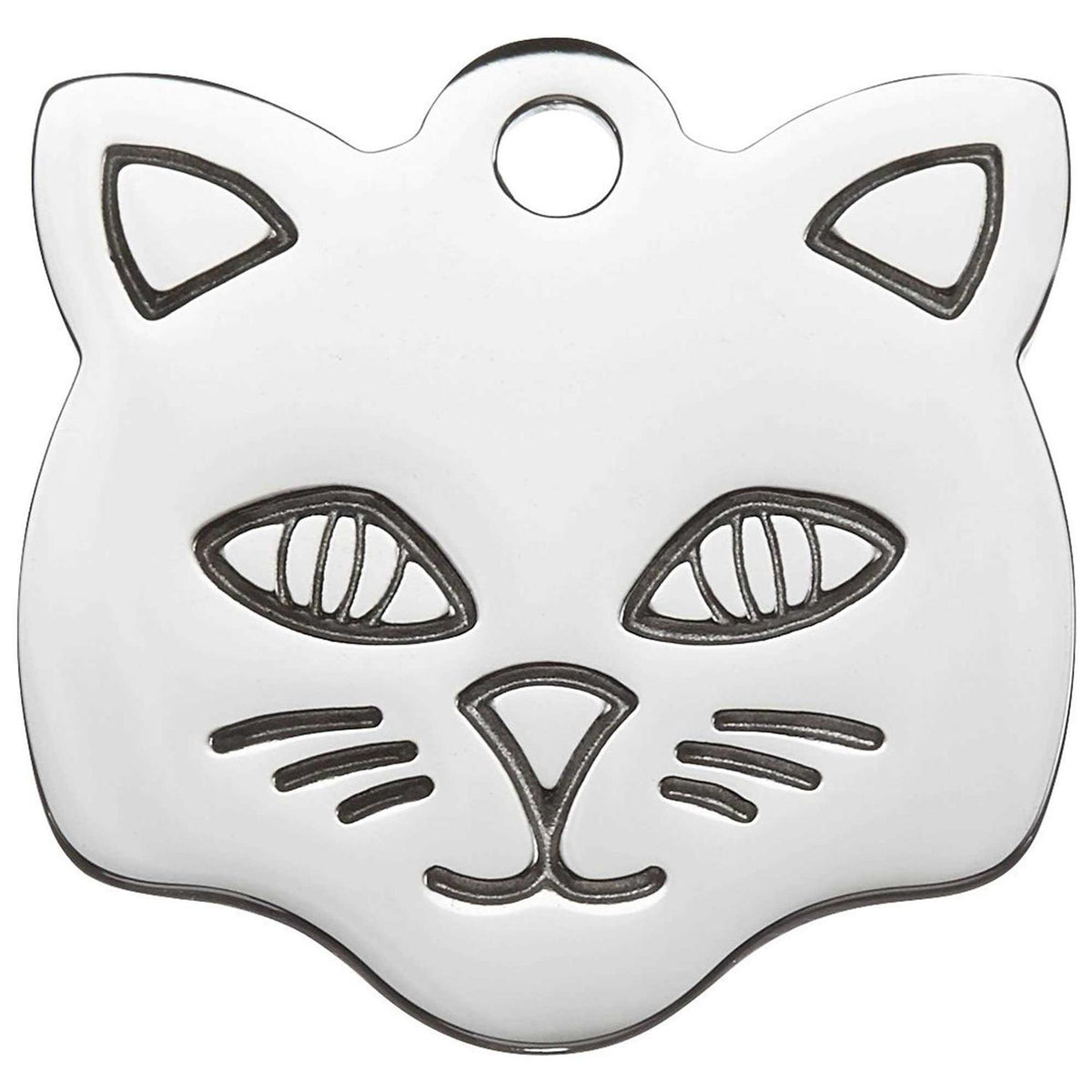 Stainless Steel Personalized Dog & Cat ID Tag J950808