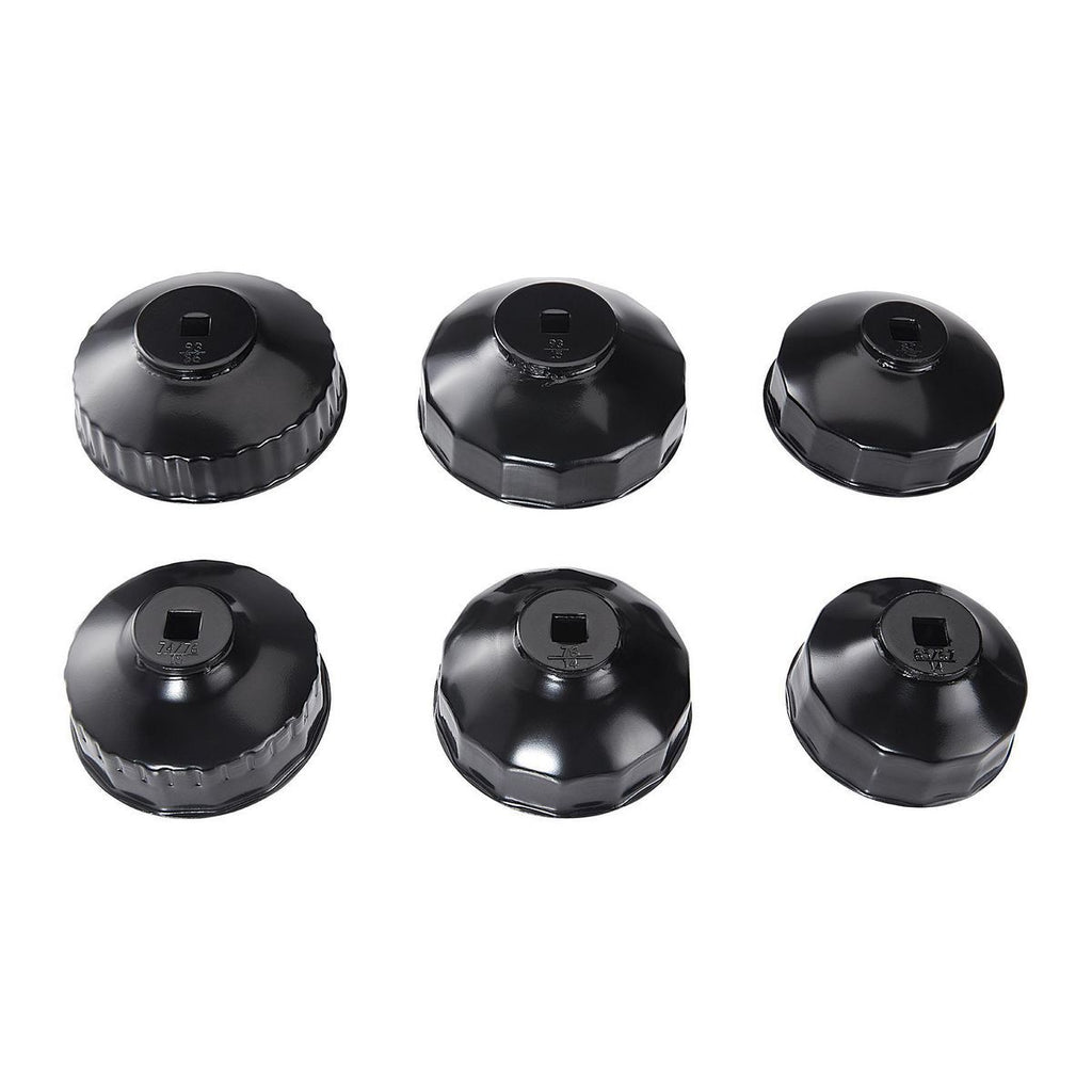 Oil Filter Wrench End Cap Set, 6-Piece C591546