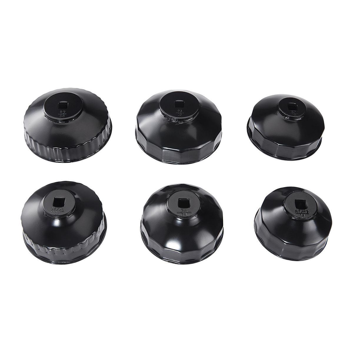 Oil Filter Wrench End Cap Set, 6-Piece C591546