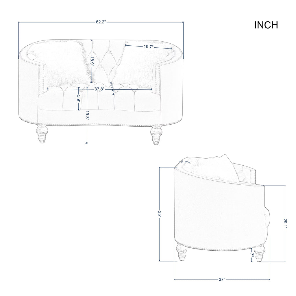 2 Piece Living Room Set F85255