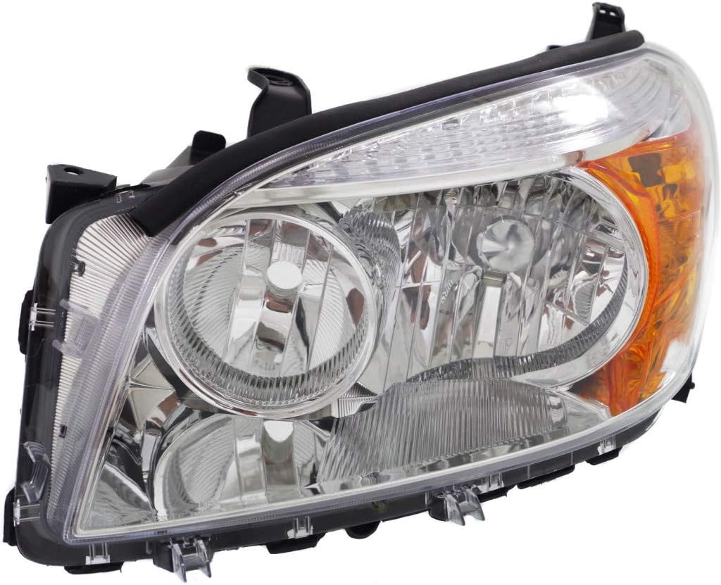 Chrome Bezel Headlight Assembly Passenger Side K4894