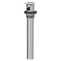 Ebony Grid Lavatory Drain with Overflow P696