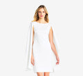 Ivory Sheath Dress Z6813