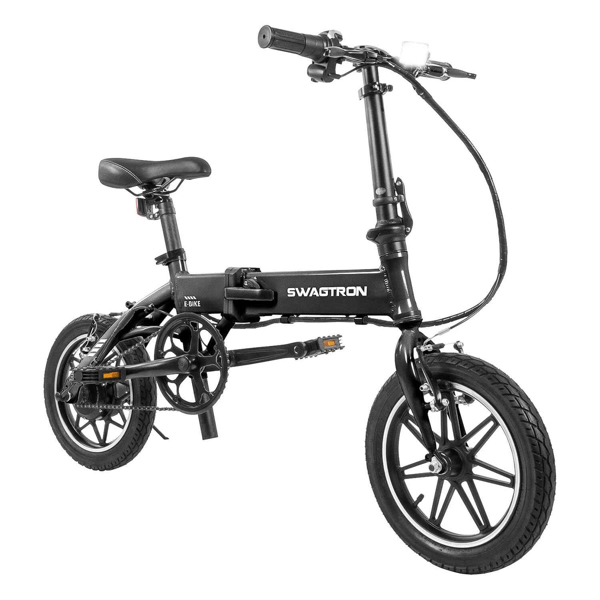Lightweight Aluminum Folding eBike, White U59673