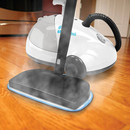 White Canister Steam Cleaner J8942