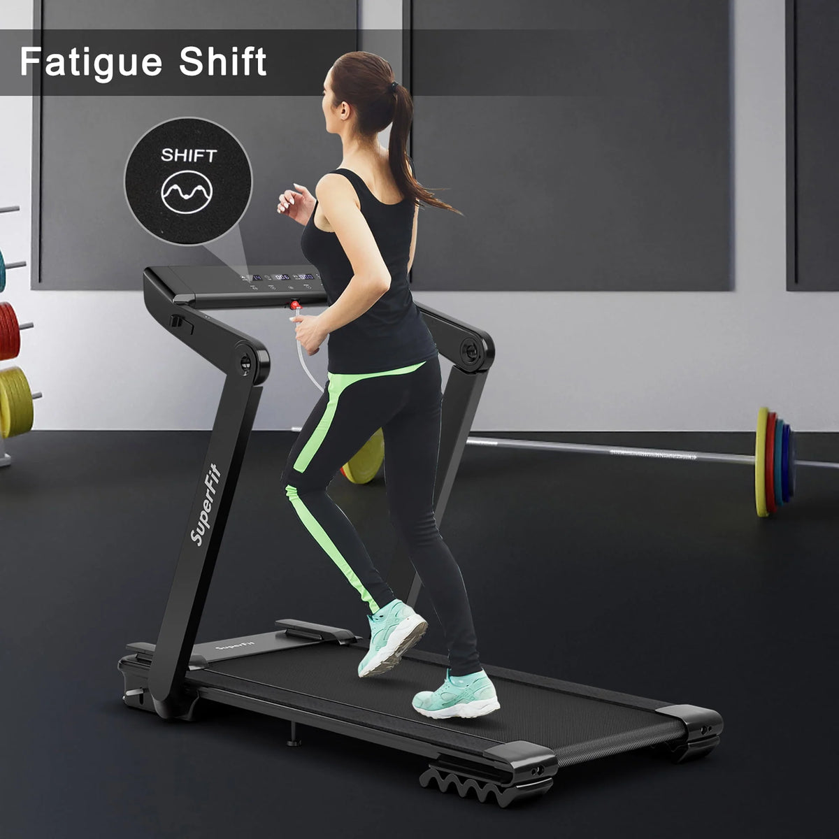 4.0HP Foldable Electric Treadmill R583