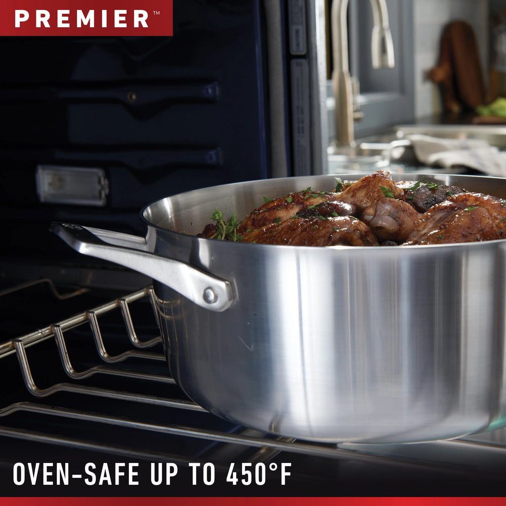 Stainless Steel 1.5-Quart Sauce Pan with Cover L78199