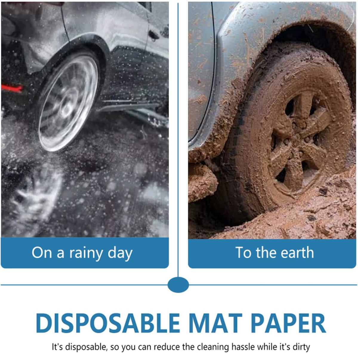 Disposable Paper Car Floor Mats Q15712