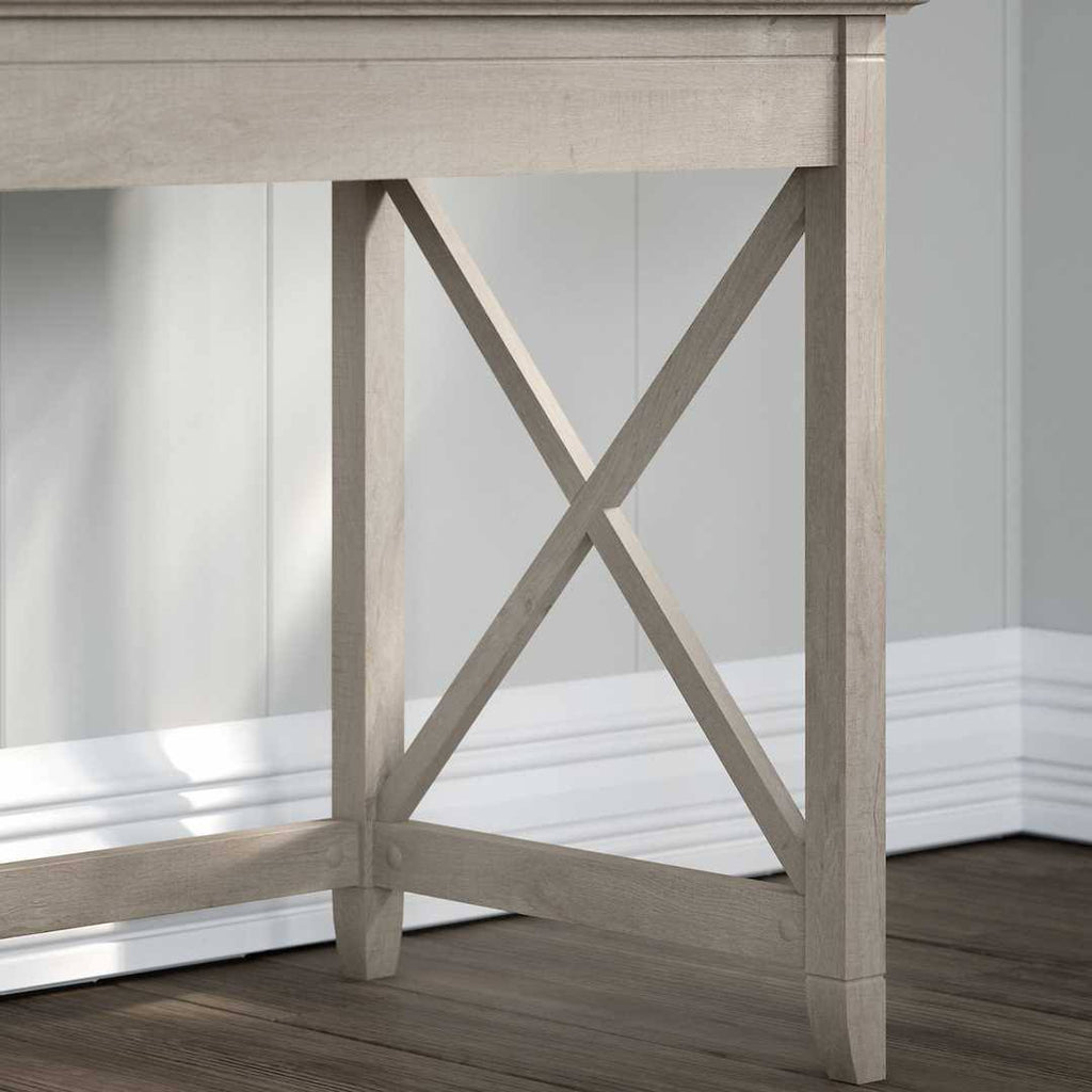 60W L Shaped Desk, Cape Cod Gray Q44738