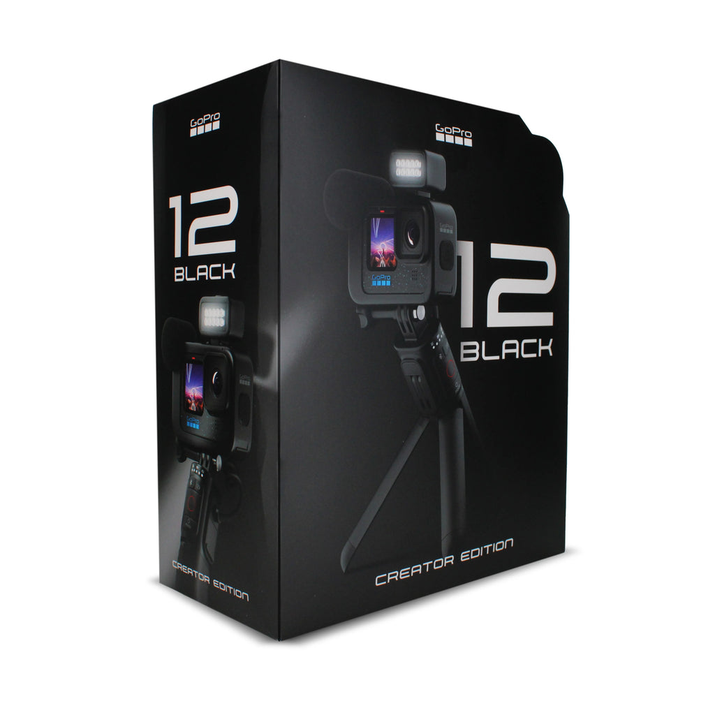 Waterproof Action Camera with Battery Grip, Tripod, Remote, Media Mod, Light Mod, Enduro Battery, 64GB Card and 2 Extra Batteries U189