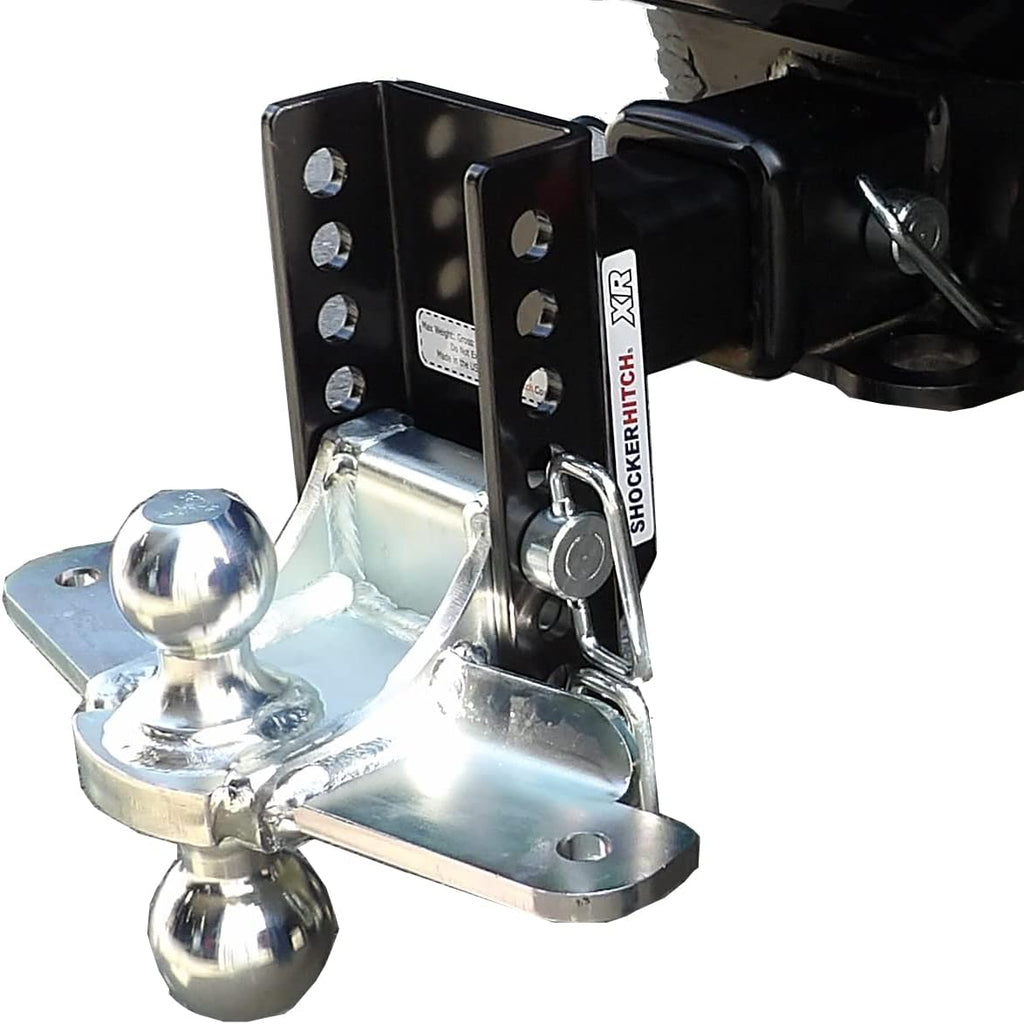Combo Ball Mount with Sway Control Tabs, 12,000 lbs, Fits 2-1/2" Hitch S896458