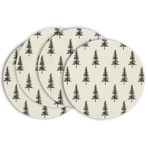 Green Christmas Placemats Set of 4 X59234
