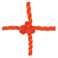 4.0 mm Twisted Soccer Net Orange H6762
