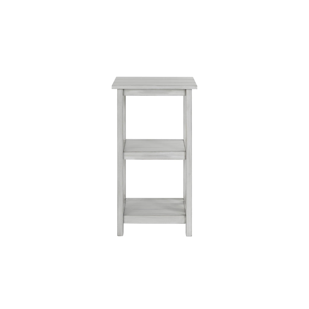 White Wash Bookcase X2876