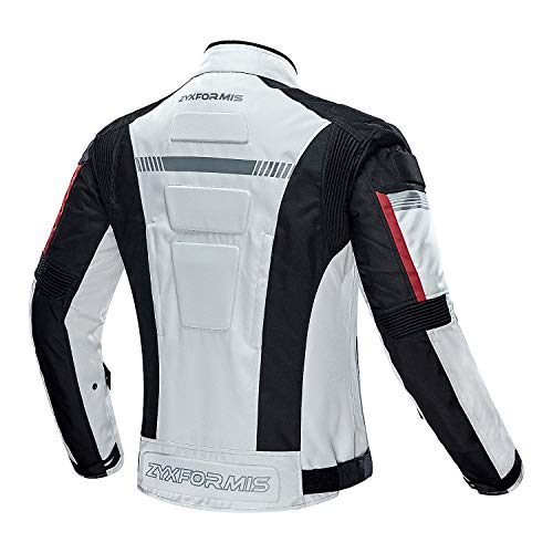 Waterproof Motorcycle Jacket with Armoured Protective Gear P485225
