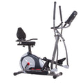 3-in-1 Elliptical and Exercise Bike with Heart Rate Monitor R694