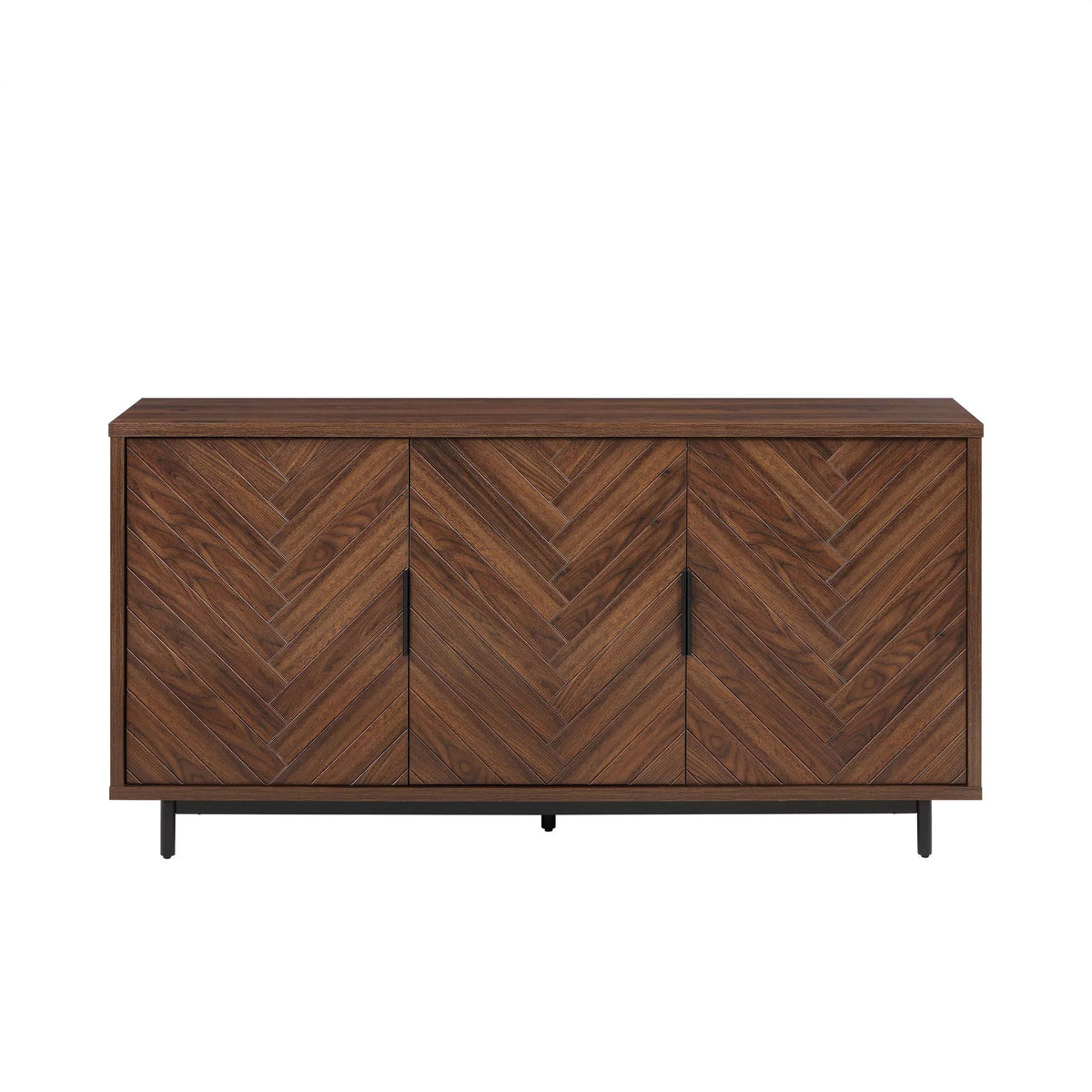 Walnut Finish TV Stand L3807