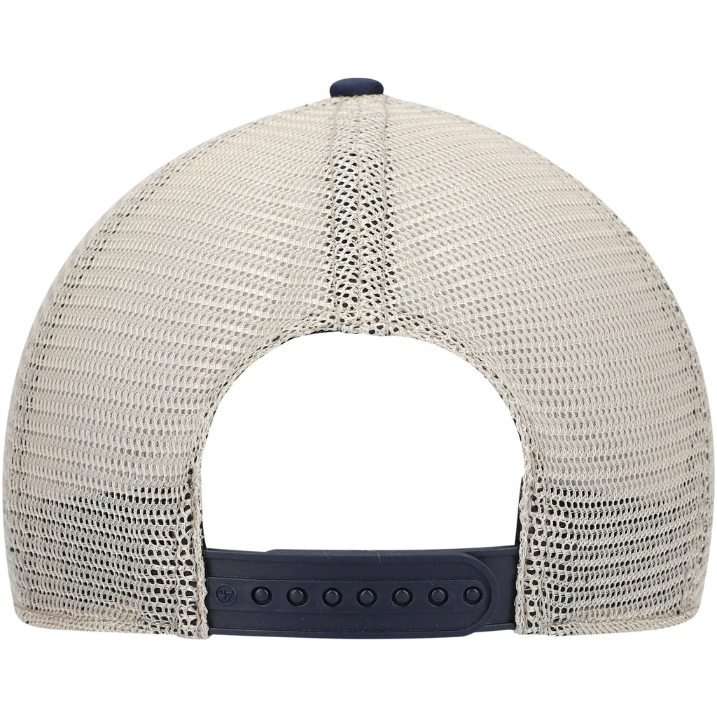Men's Navy Trucker Snapback Hat C1237