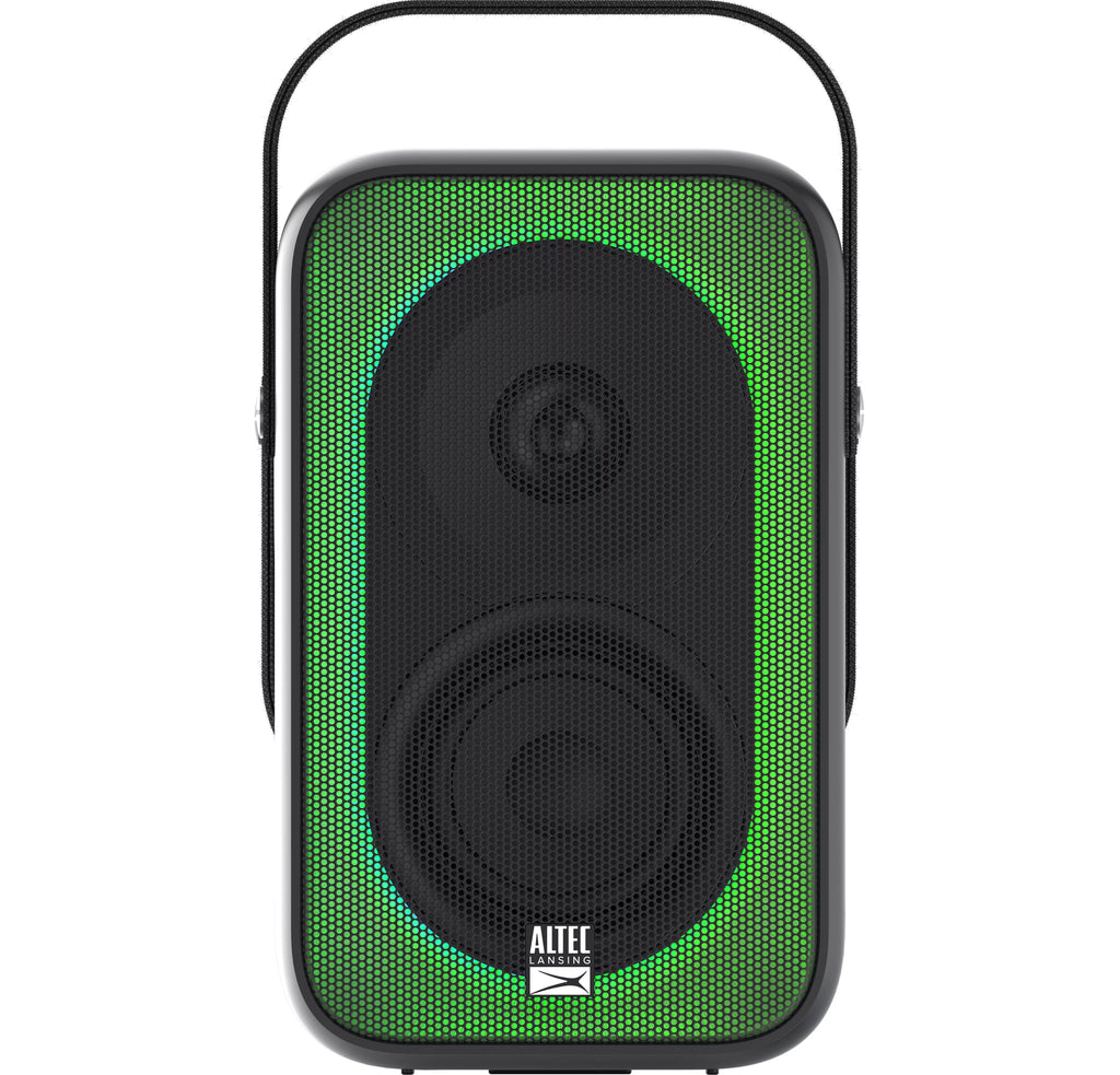 Portable Bluetooth Wireless Party Speaker with LED Lights, Black U100