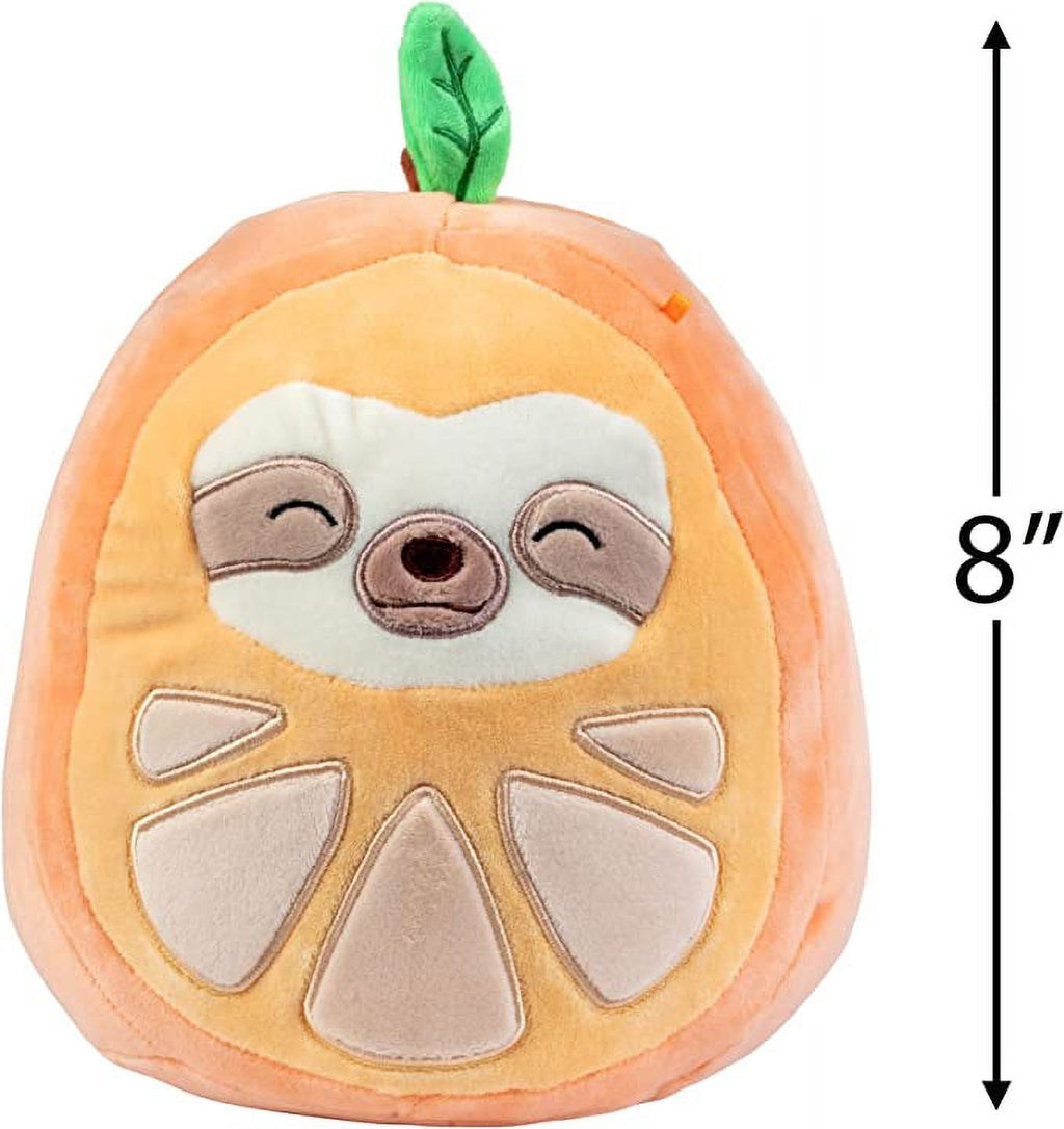 8" Orange Sloth Plush Stuffed Animal Toy G20965