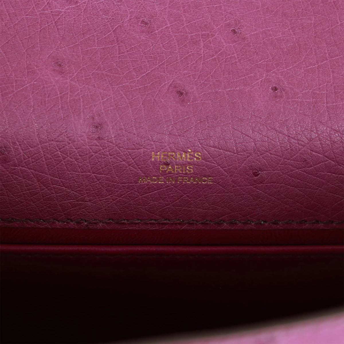 Anemone Ostrich Pochette Z30194