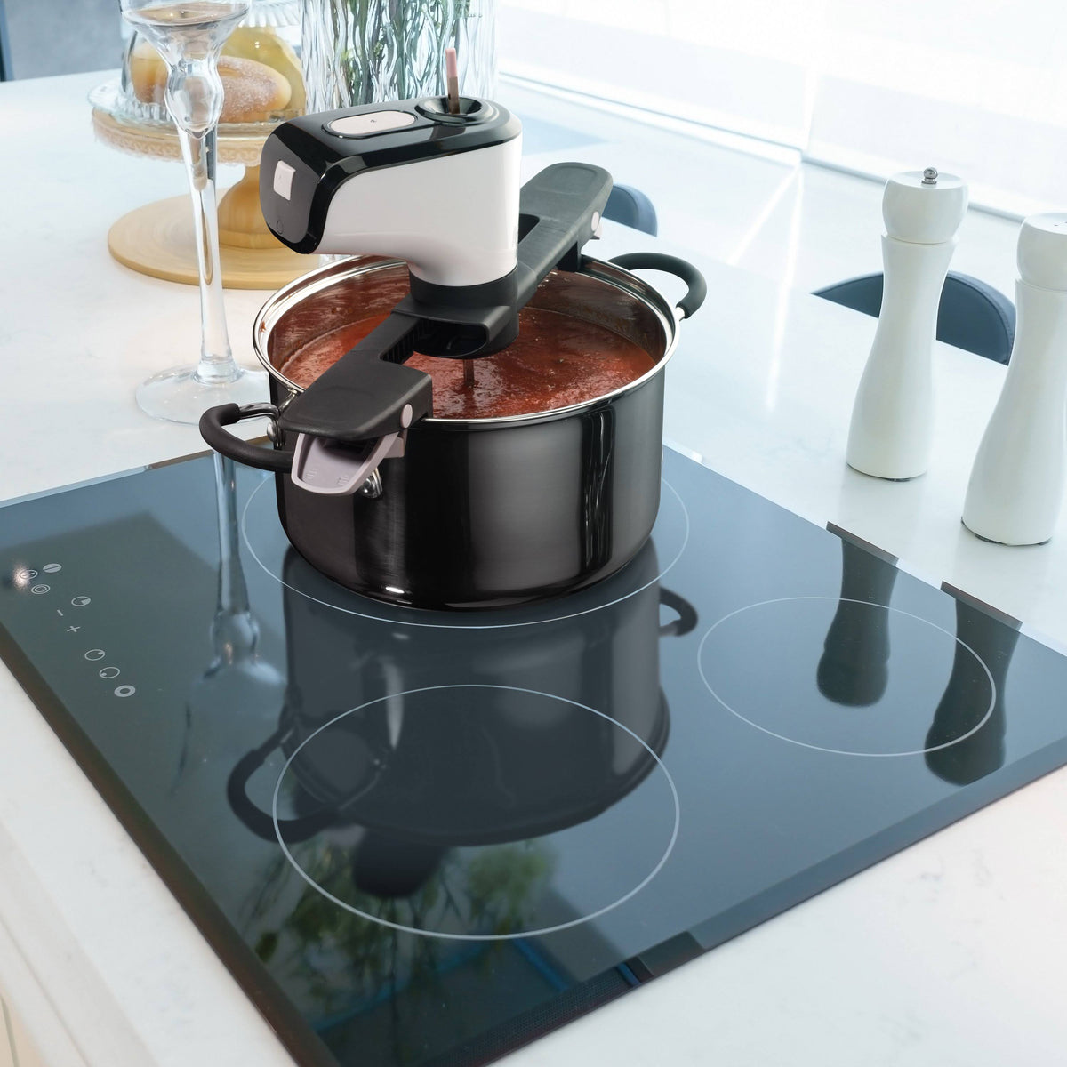 Automatic Pot Stirrer with 2 Speeds, Adjustable J193