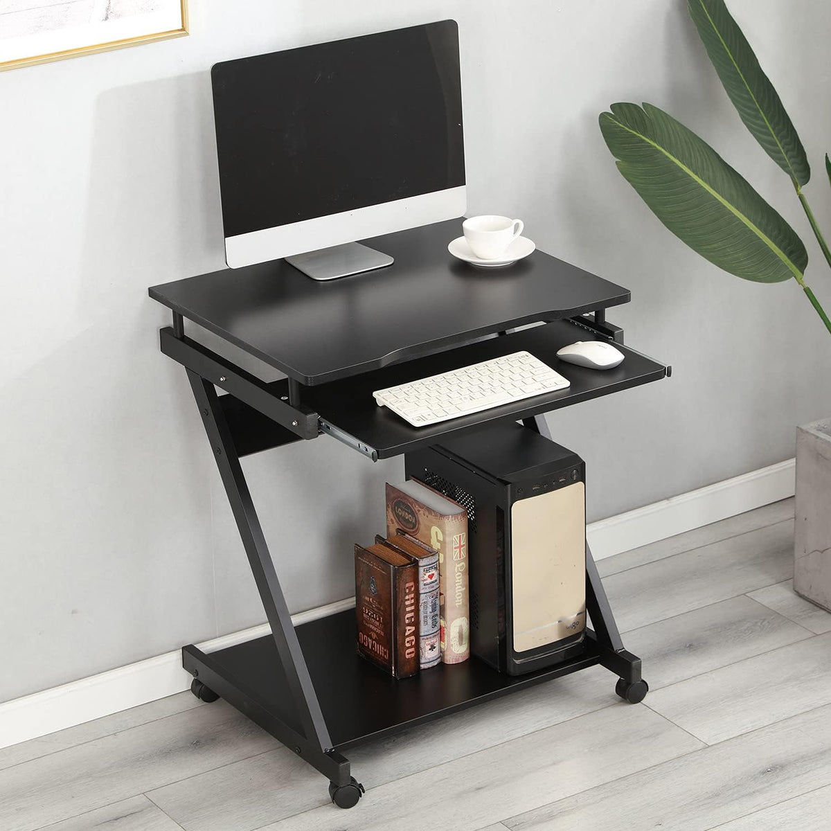Mobile Laptop Cart with Keyboard Tray H440