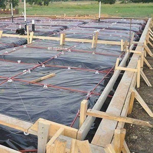 Black Polyethylene Plastic Sheeting B74617