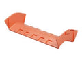 Orange ABS Plastic Cable Raceway Angled Fitting L209906
