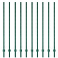 7 Feet Metal Fence Post Pack of 10 G102585