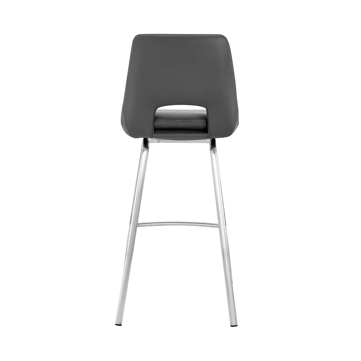 Gray/Steel Swivel Counter Stool B207766