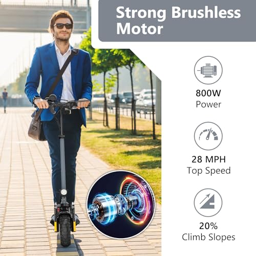 800W 28 MPH Folding Electric Scooter S2384