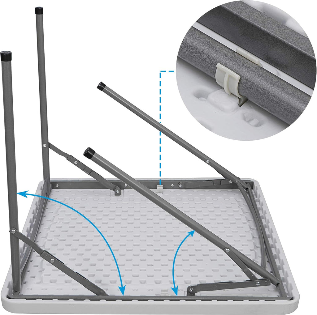 Square Folding Plastic Table T391