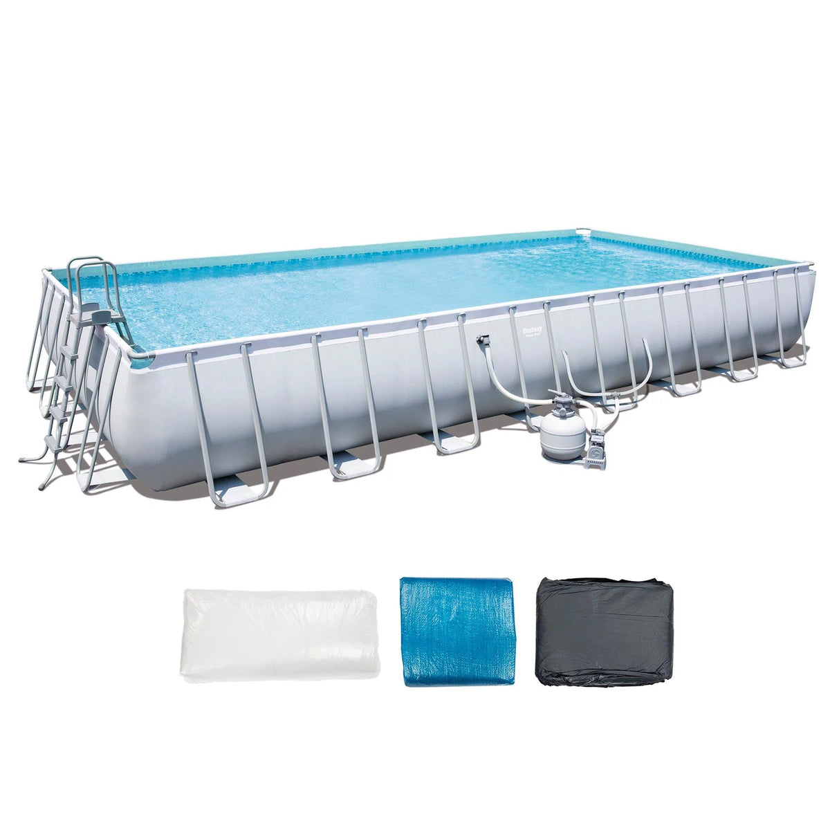 Frame Swimming Pool & Cleaning Vacuum & Maintenance Accessories Kit D885453