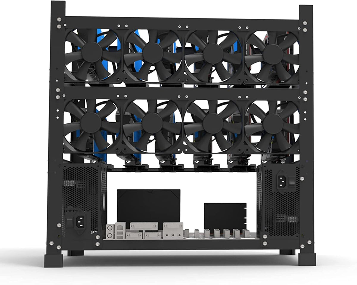Mining Rig Frame for 12 GPU Open Mining Case Rack R90163